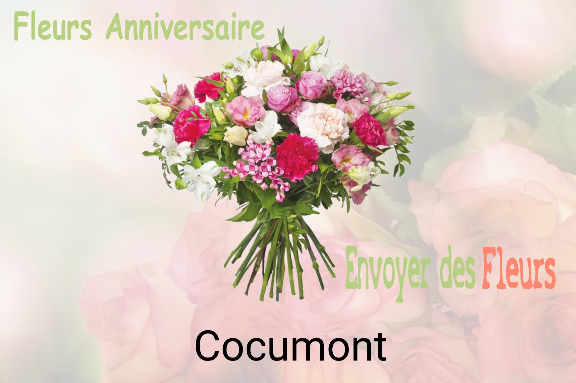 Bouquet de fleurs d’anniversaire livré à Cocumont